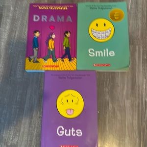 All 3 books, there in pretty good condition, used